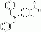 4-二苄氨基-2-甲基苯甲醛分子结构 (CAS 1424-65-3)