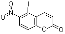 5-Iodo-6-nitro-2H-1-benzopyran-2-one molecular structure (CAS 142404-10-2)