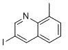 3-Iodo-8-methylquinoline molecular structure (CAS 1424245-96-4)