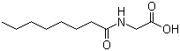 辛酰甘氨酸分子结构 (CAS 14246-53-8)