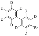 4'-Bromo-1,1'-biphenyl-2,2',3,3',4,5,5',6,6'-d9 molecular structure (CAS 142475-00-1)