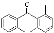 structure of CAS# 14252-21-2, 2,2',6,6'-Tetramethylbenzophenone;2,6,2',6'-Tetramethylbenzophenone; Di-2,6-xylyl ketone