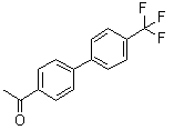 结构式 CAS# 142557-76-4, 4-乙酰基-4'-三氟甲基联苯