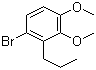3,4-Dimethoxy-2-propyl-1-bromobenzene molecular structure (CAS 142601-49-8)