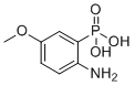 2-Amino-5-methoxybenzenephosphonic acid molecular structure (CAS 1426155-88-5)