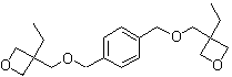 1,4-Bis[(3-ethyl-3-oxetanylmethoxy)methyl]benzene molecular structure (CAS 142627-97-2)
