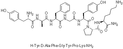 7-L-Lysinamide-dermorphin molecular structure (CAS 142689-18-7)