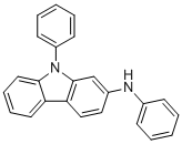 N,9-Diphenyl-9H-carbazol-2-amine molecular structure (CAS 1427316-55-9)