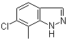 6-Chloro-7-methyl-1H-indazole molecular structure (CAS 1427405-10-4)