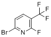 6-Bromo-2-fluoro-3-(trifluoromethyl)pyridine molecular structure (CAS 1427701-11-8)