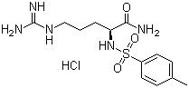 N-Tosyl-L-arginine amide hydrochloride molecular structure (CAS 14279-64-2)