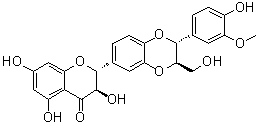 结构式 CAS# 142796-21-2, 水飞蓟素 b2