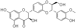 Silybin B molecular structure (CAS 142797-34-0)