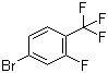 4-溴-2-氟三氟甲苯分子结构 (CAS 142808-15-9)