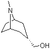 endo-8-Methyl-8-azabicyclo[3.2.1]octane-3-methanol molecular structure (CAS 142892-37-3)