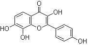 3,7,8-三羟基-2-(4-羟基苯基)-4H-1-苯并吡喃-4-酮分子结构 (CAS 1429-28-3)