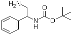 结构式 CAS# 142910-85-8, N-(2-氨基-1-苯基乙基)氨基甲酸叔丁酯