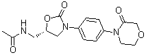 N-[[(5S)-2-Oxo-3-[4-(3-oxo-4-morpholinyl)phenyl]-5-oxazolidinyl]methyl]acetamide molecular structure (CAS 1429334-00-8)