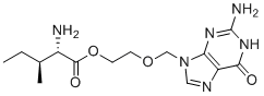 Acyclovir L-Isoleucinate molecular structure (CAS 142963-63-1)