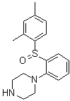 1-[2-[(2,4-Dimethylphenyl)sulfinyl]phenyl]piperazine molecular structure (CAS 1429908-35-9)