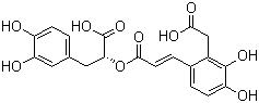 Salvianolic acid D molecular structure (CAS 142998-47-8)