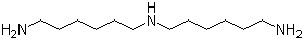 结构式 CAS# 143-23-7, 双(六甲撑)三胺; N-(6-氨基己基)-1,6-己二胺