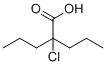2-Chloro-2-propylpentanoic acid molecular structure (CAS 143100-15-6)