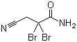2,2-Dibromo-3-cyanopropionamide molecular structure (CAS 143111-81-3)
