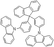 9,9'-(9H-Fluoren-9-ylidenedi-3,1-phenylene)bis-9H-carbazole molecular structure (CAS 1431945-64-0)