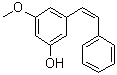 (Z)-3-甲氧基-5-(2-苯乙烯基)苯酚分子结构 (CAS 143207-76-5)