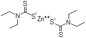 Ethyl ziram  molecular structure (CAS 14324-55-1)
