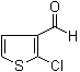structure of CAS# 14345-98-3, 2-Chloro-3-thiophenealdehyde;2-Chloro-3-formylthiophene; 2-Chloro-3-thiophenecarboxaldehyde