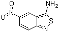 5-Nitro-2,1-benzisothiazol-3-amine  molecular structure (CAS 14346-19-1)