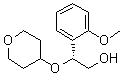 (betaR)-2-Methoxy-beta-[(tetrahydro-2H-pyran-4-yl)oxy]benzeneethanol molecular structure (CAS 1434652-66-0)