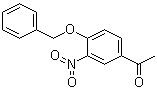 structure of CAS# 14347-05-8, 4'-Benzyloxy-3'-nitroacetophenone;1-(4-(Benzyloxy)-3-nitrophenyl)ethanone; 1-[3-Nitro-4-(phenylmethoxy)phenyl]ethanone