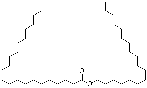 13-二十二碳烯酸 9-十八碳烯基酯分子结构 (CAS 143485-69-2)