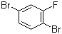 1,4-二溴-2-氟苯分子结构 (CAS 1435-52-5)