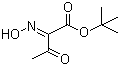 tert-Butyl 2-(oxyimino)-3-oxobutyrate molecular structure (CAS 14352-65-9)
