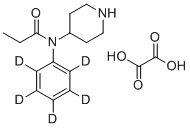 Norfentanyl-d5 Oxalate molecular structure (CAS 1435933-84-8)