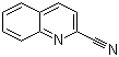 Quinoline-2-carbonitrile molecular structure (CAS 1436-43-7)
