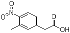 2-(3-Methyl-4-nitrophenyl)acetic acid molecular structure (CAS 143665-37-6)