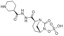 Zidebactam molecular structure (CAS 1436861-97-0)