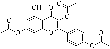 结构式 CAS# 143724-69-0, 3,4',7-三乙酸堪非醇酯