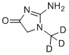 Creatinine-(methyl-d3) molecular structure (CAS 143827-20-7)