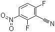 2,6-Difluoro-3-nitrobenzonitrile molecular structure (CAS 143879-77-0)
