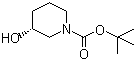 structure of CAS# 143900-44-1, (S)-1-Boc-3-hydroxypiperidine;(S)-N-tert-Butoxycarbonyl-3-hydroxypiperidine