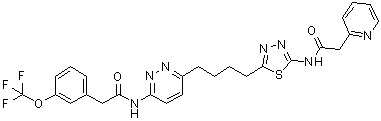 CB 839 molecular structure (CAS 1439399-58-2)