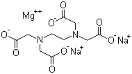 EDTA magnesium disodium molecular structure (CAS 14402-88-1)