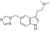 Rizatriptan molecular structure (CAS 144034-80-0)