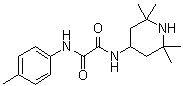 N-(4-Methylphenyl)-N'-(2,2,6,6-tetramethylpiperidin-4-yl)oxalamide molecular structure (CAS 144217-65-2)